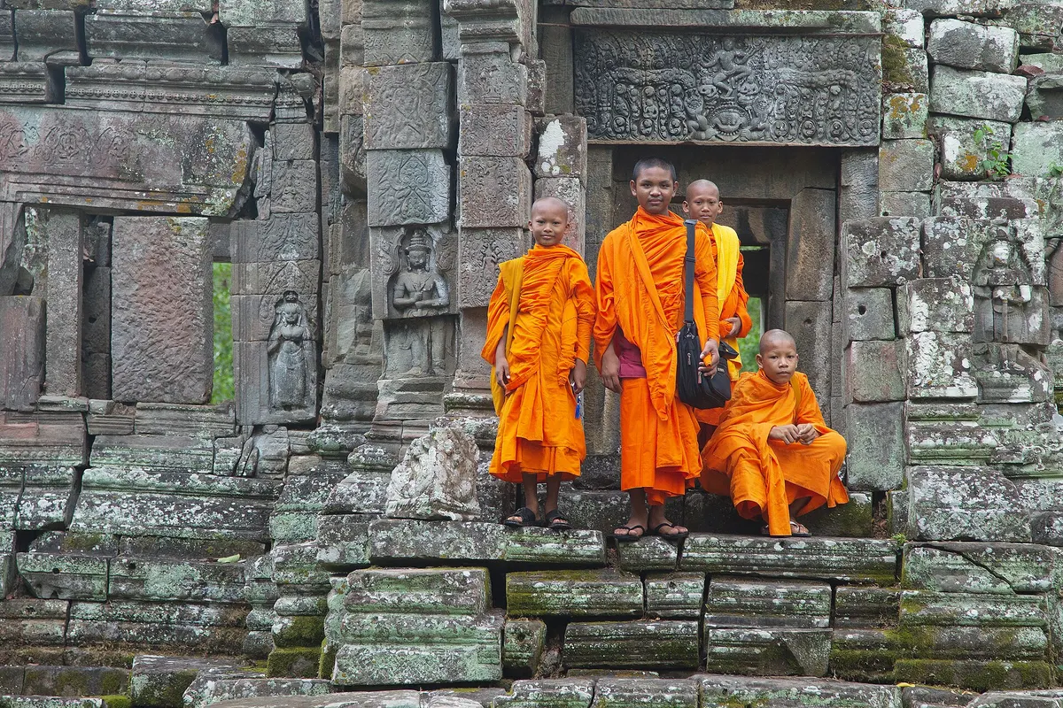Siem Reap en Angkor, Cambodja