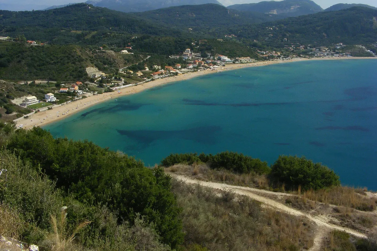 Afionas en Porto Timoni, Corfu