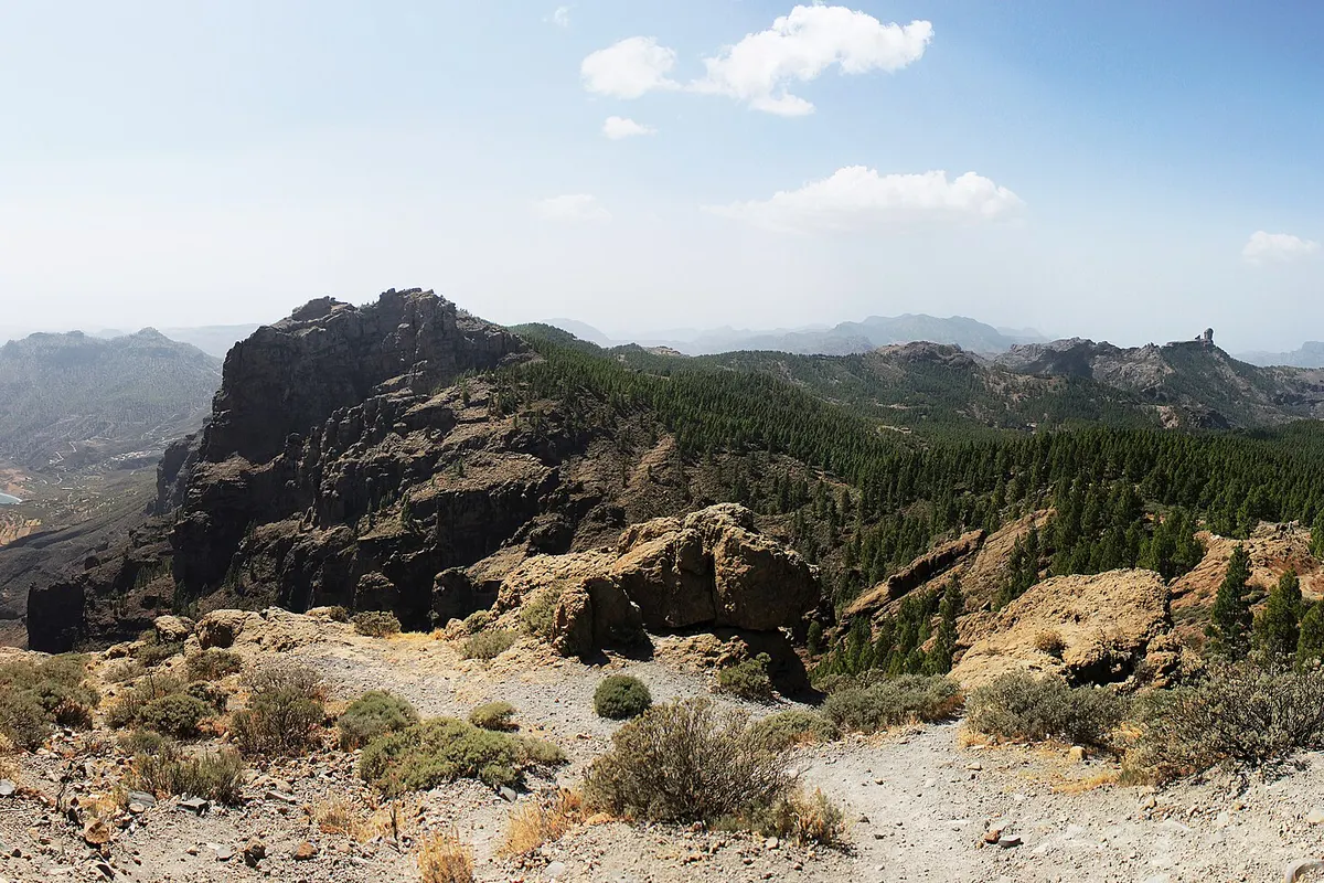 Roque Nublo en Pico de las Nieves, Gran Canaria