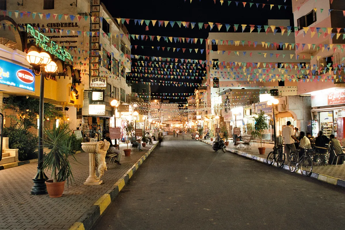 Hurghada: El Dahar en de marina, Hurghada