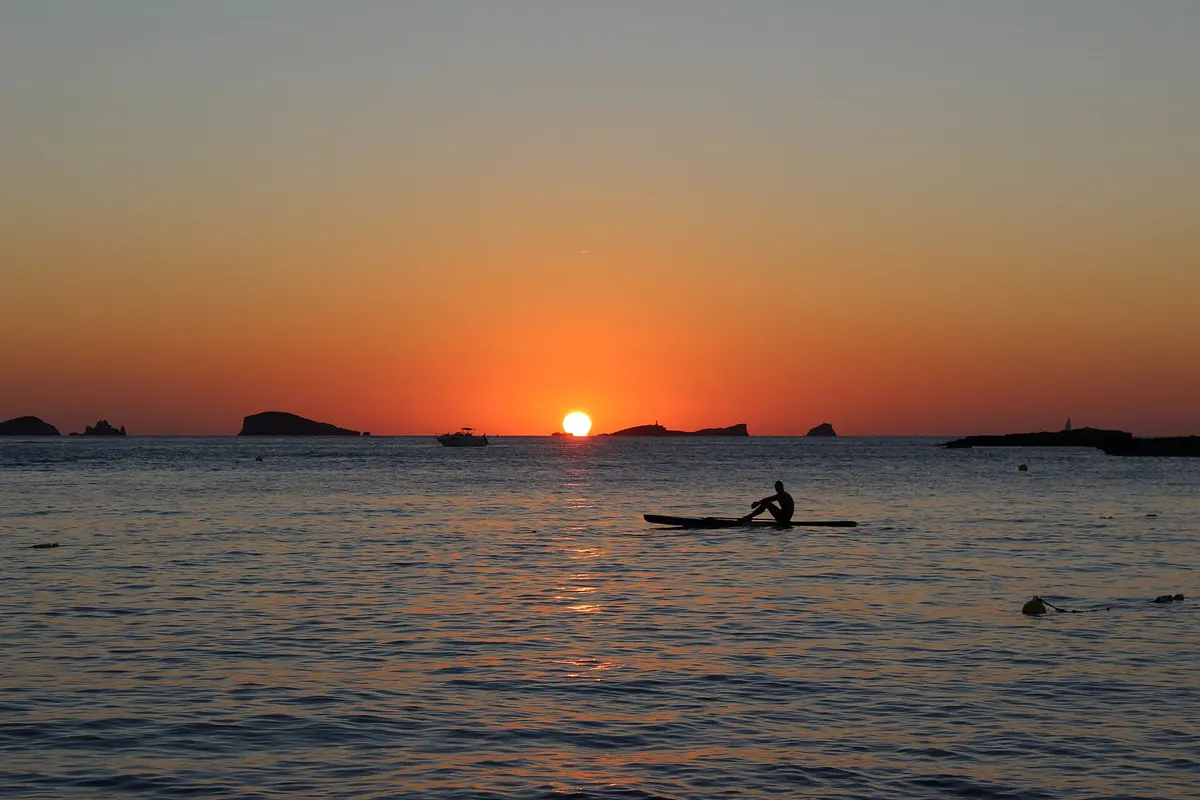Cala Comte en Sant Antoni, Ibiza