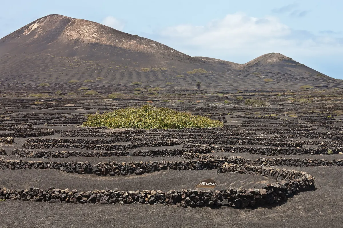 La Geria en de Caldera de los Cuervos, Lanzarote