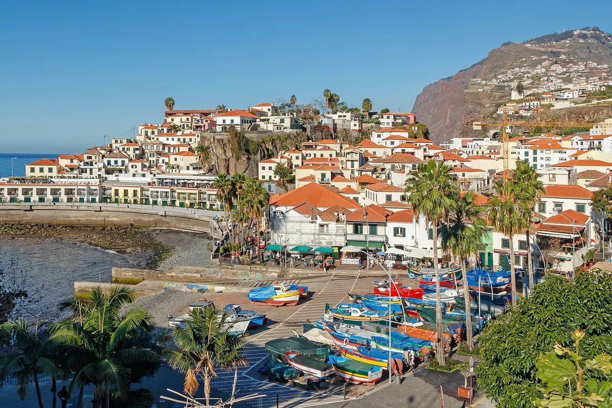 Câmara de Lobos en Cabo Girão, Madeira