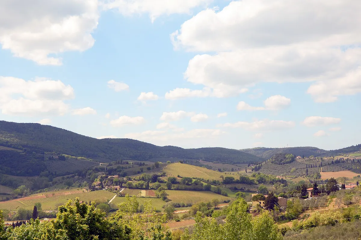 San Gimignano en Volterra, Toscane
