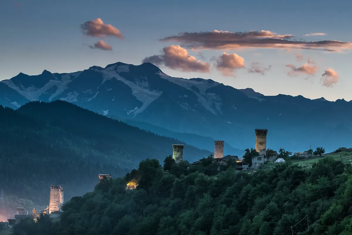Mestia, Georgië