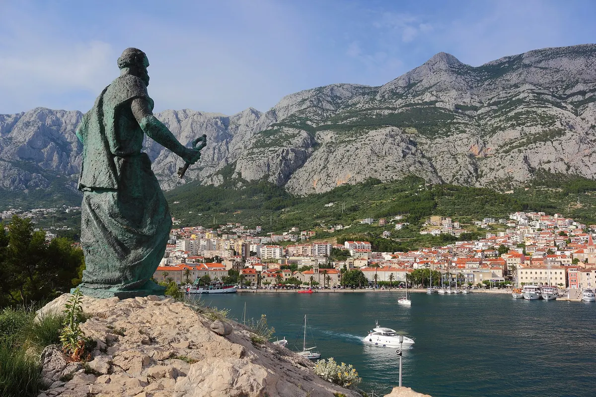 Omiš en de Makarska Riviera, Kroatië