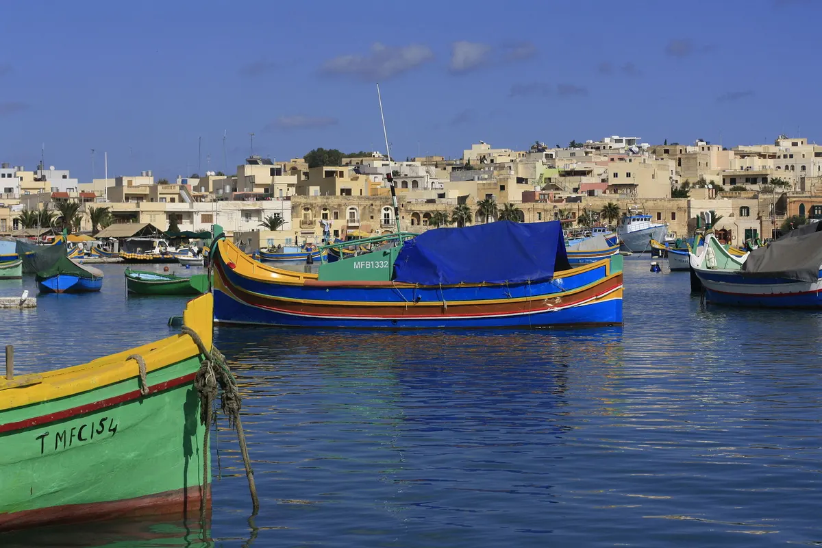 Marsaxlokk en de Blue Grotto, Malta