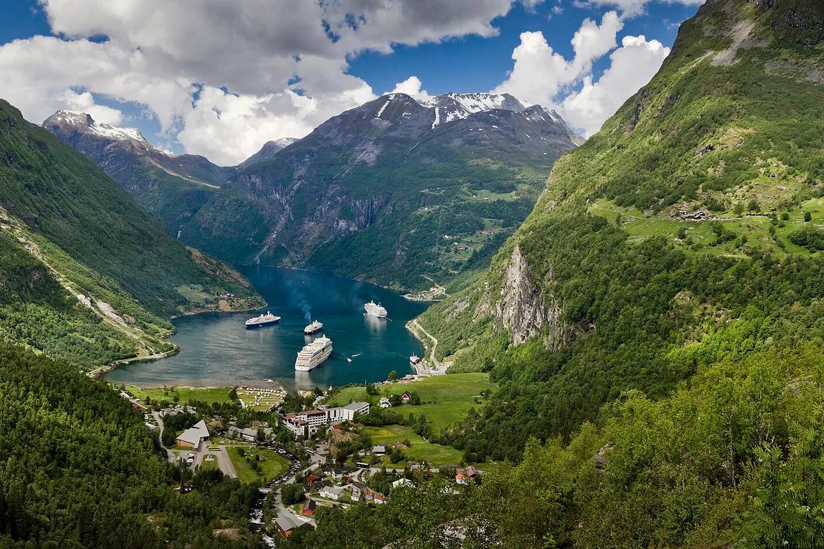 Geiranger, Noorwegen