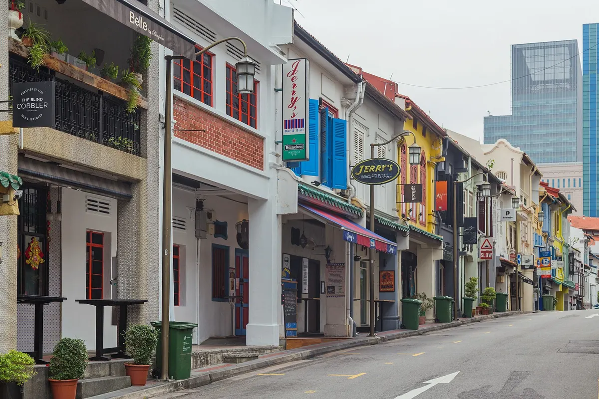 Chinatown en Tiong Bahru, Singapore